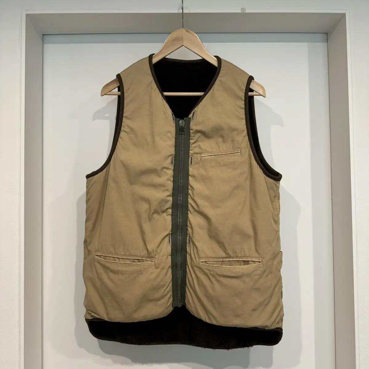 비즈빔 VISVIM 20AW C/D LINER VEST 컨뎁 베스트 4